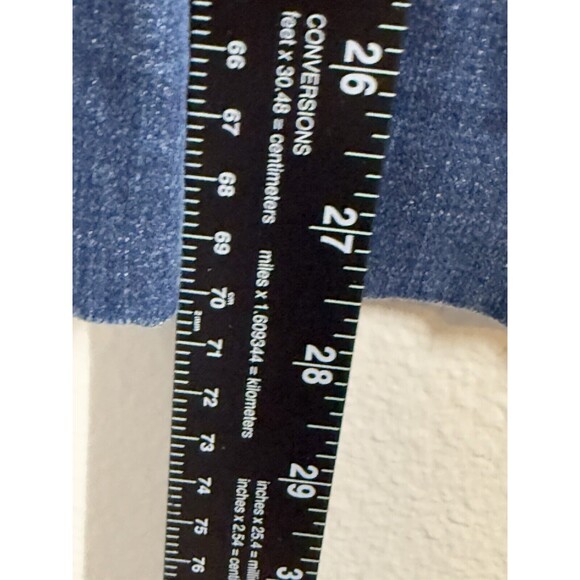 Cabi Patch Pocket Wide Leg Denim Jeans Womens Size 12 70's Retro #4151R Flare - Picture 10 of 14